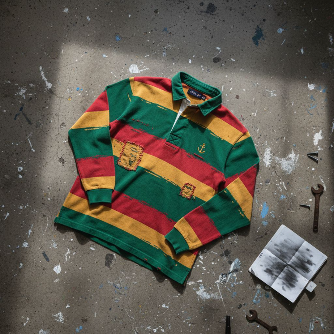 STILLFYA Paintstroke Rugby Knit