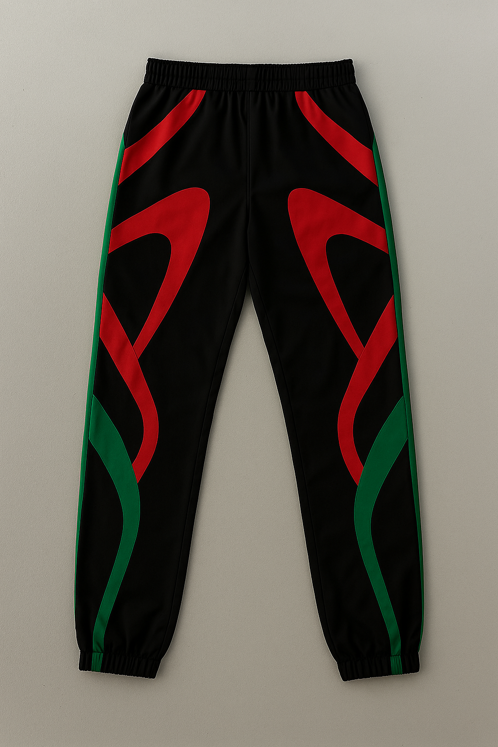 STILL.FYA “Pan-African Warrior” Tracksuit – Black / Red / Green
