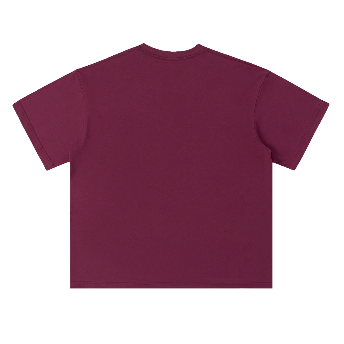 PRODUCT OF HIP-HOP Tee — Maroon / Powder Blue