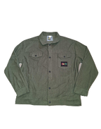 STILL.FYA “Lion of Judah Heritage Jacket” – Olive Corduroy